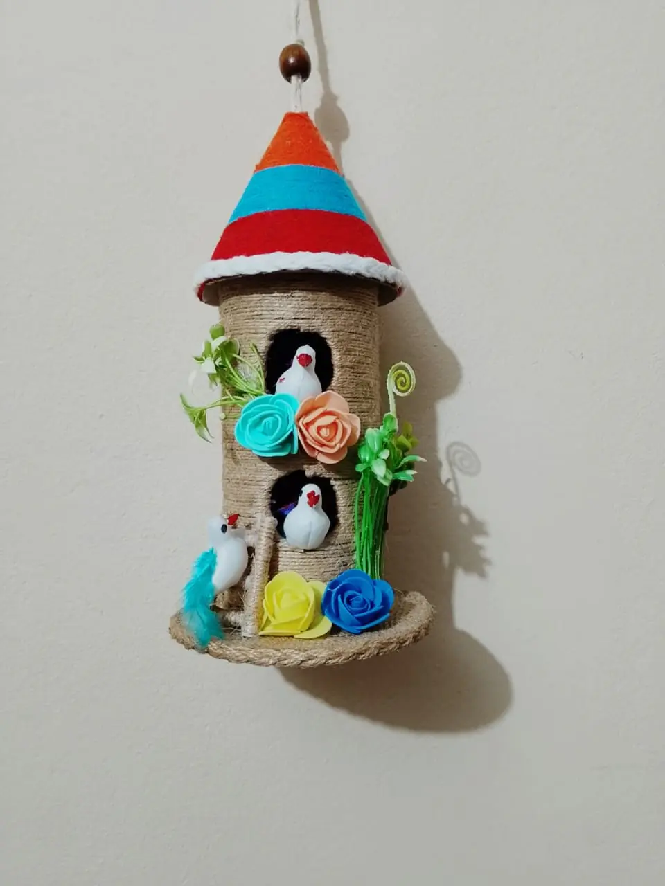 Handmade (Heritage Jute Birdhouse) Wall Art